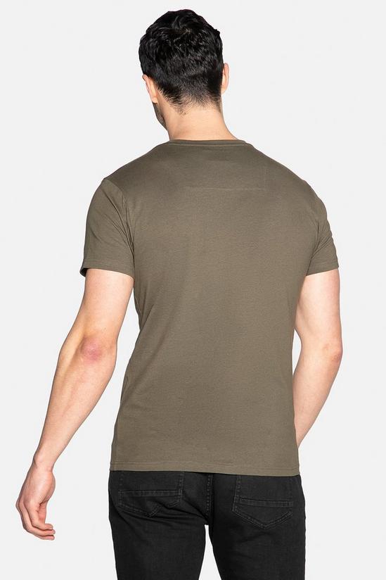 Threadbare Short Sleeve Cotton 'Fallon' T Shirt 2