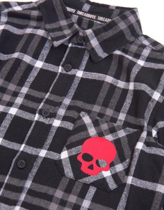 Threadboys 'Boyce' Checked Long Sleeve Shirt 3