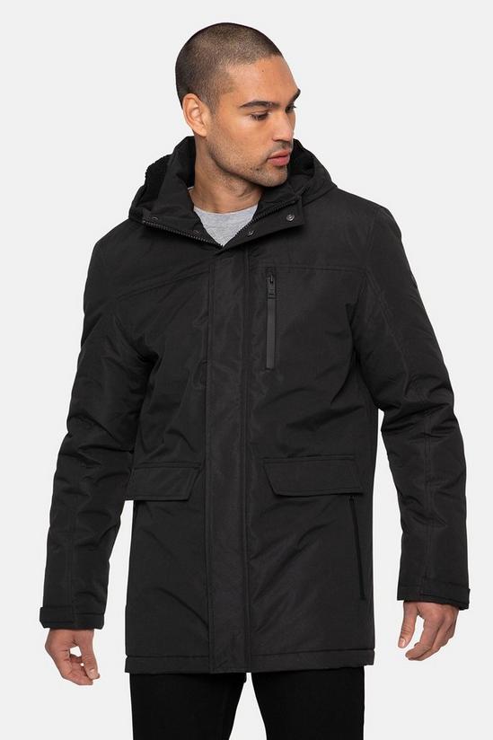 Threadbare 'Vetch' Water Resistant Hooded Jacket 1