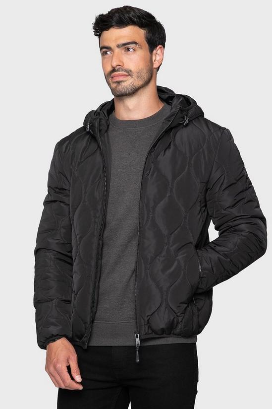 Threadbare 'Plough' Quilted Jacket 1