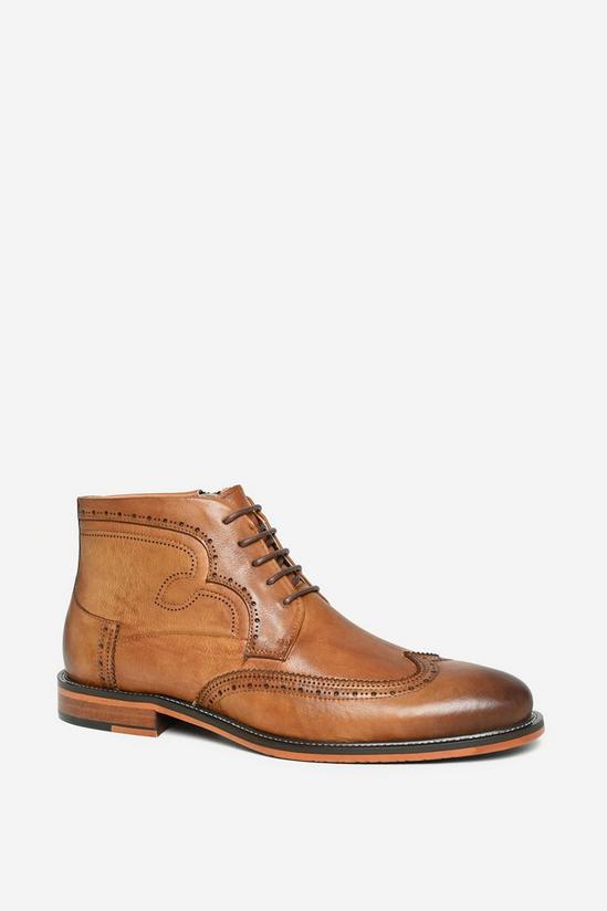 Alexander Pace 'Brackley' Premium Leather Brogue Boots 1