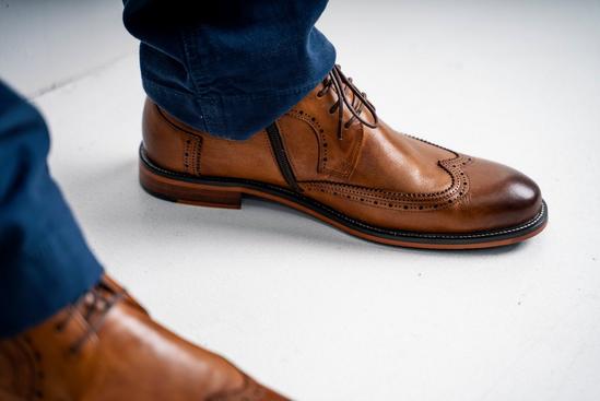 Alexander Pace 'Brackley' Premium Leather Brogue Boots 3