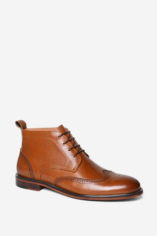 Alexander Pace 'Penton' Premium Leather Brogue Boots 3