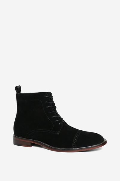 'Carter' Calf Suede Ankle Boots