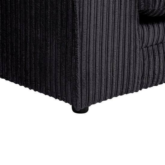 LUXURY LIFE Dylan Jumbo Cord Fabric Right Hand Corner Sofa 5