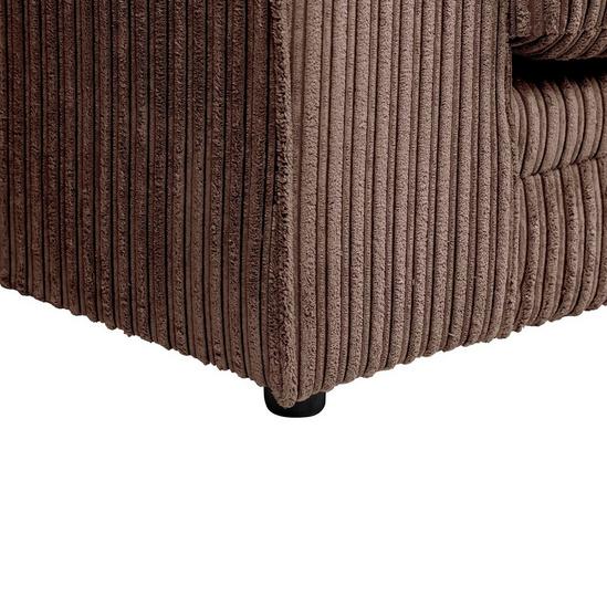 LUXURY LIFE Dylan Jumbo Cord Fabric Right Hand Corner Sofa 5