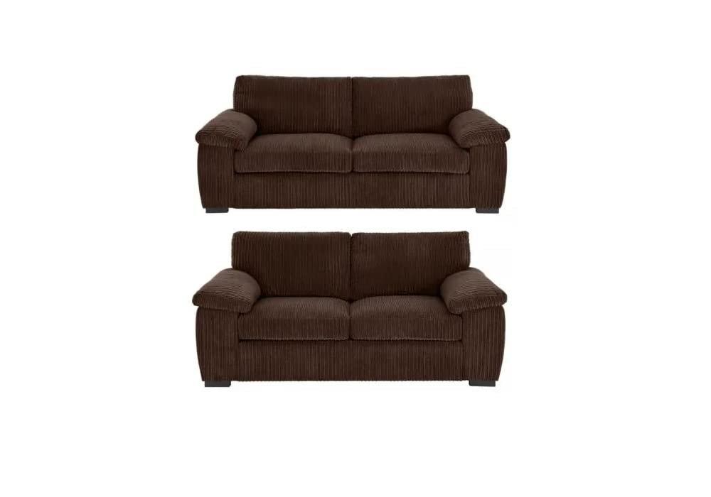 Collingdale Jumbo Cord Fabric Sofa Set