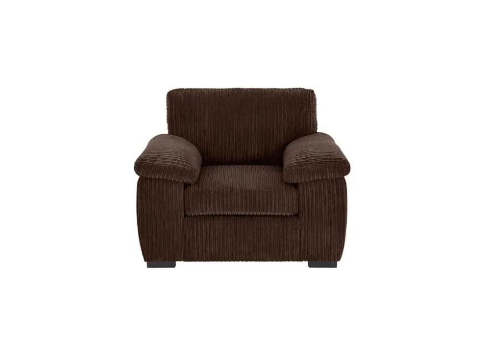 Collingdale Jumbo Cord Fabric 1 Seater Sofa