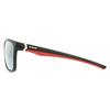 Polaroid Sport Rectangle Black Red Grey Silver Mirror Polarized Sunglasses thumbnail 3
