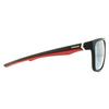 Polaroid Sport Rectangle Black Red Grey Silver Mirror Polarized Sunglasses thumbnail 4