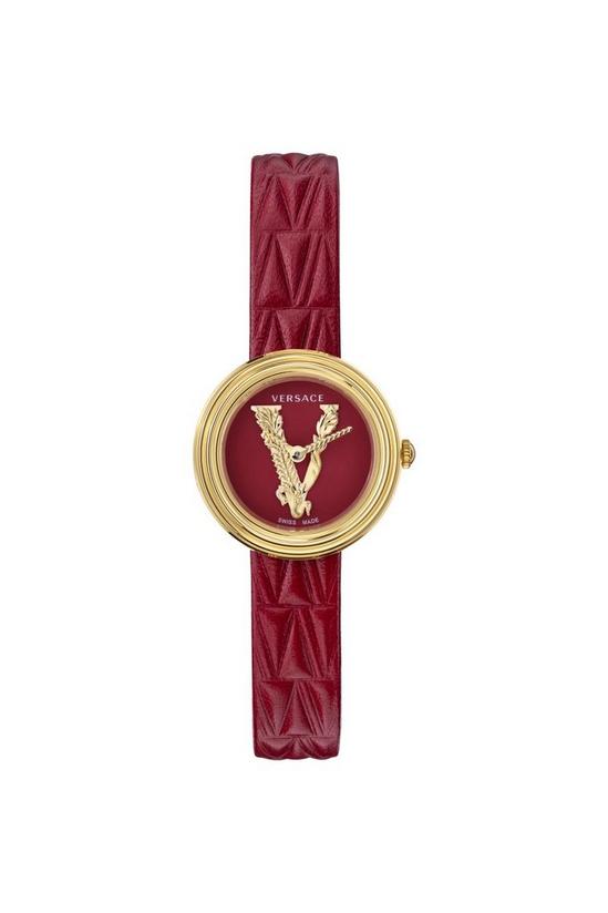 Versace Virtus Mini Duo Stainless Steel Luxury Analogue Watch - Vet300321 3