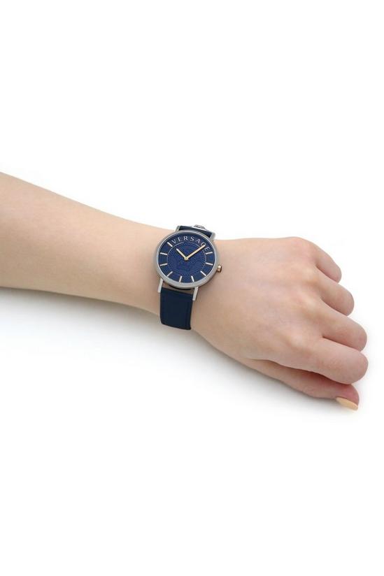 Versace Essential Stainless Steel Luxury Analogue Quartz Watch - Vek400121 6