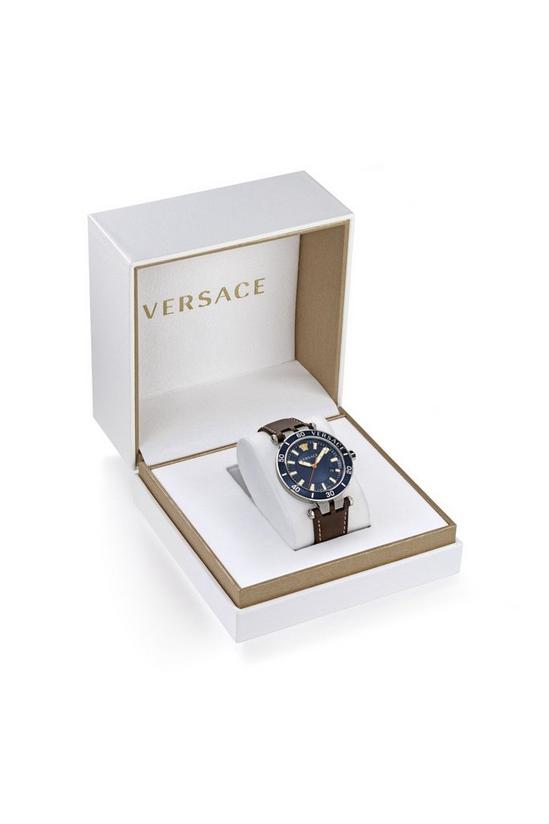Versace Greca Sport Stainless Steel Luxury Analogue Quartz Watch VEZ300121 5