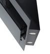 SIA 60cm Black Angled 3 Colour Edge Lit Cooker Hood Extractor Fan - AGE61BL thumbnail 3