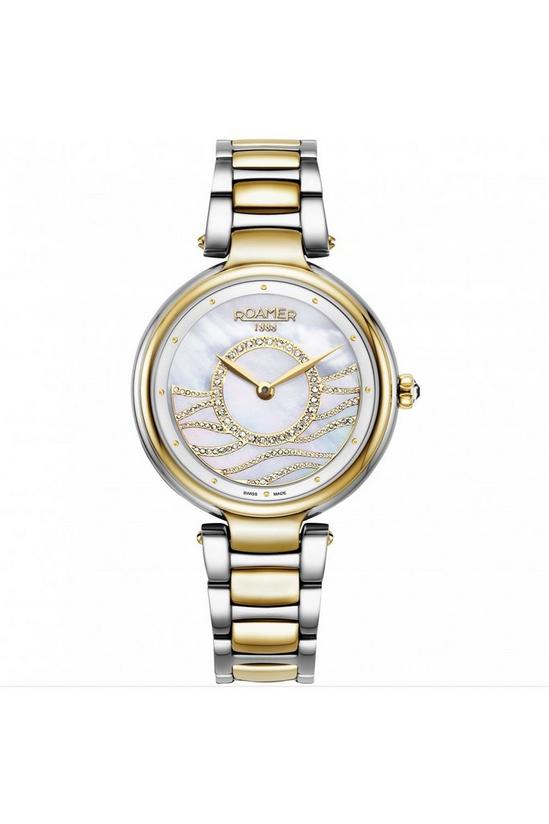 Roamer Lady Mermaid Gold Plated Stainless Steel Watch - 600857 47 15 50 1