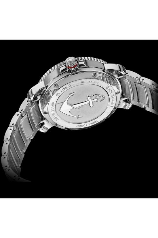 Emile Chouriet Challenger Deep Stainless Steel Luxury Watch - 08.1169.g.6.aw.58.6 5