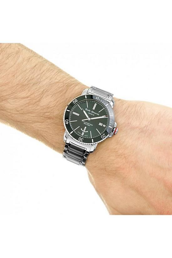 Emile Chouriet Challenger Deep Stainless Steel Luxury Watch - 08.1169.g.6.aw.98.6 4