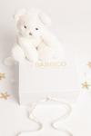 Babbico Gift Boxed Bo The Bear White Soft Toy thumbnail 1