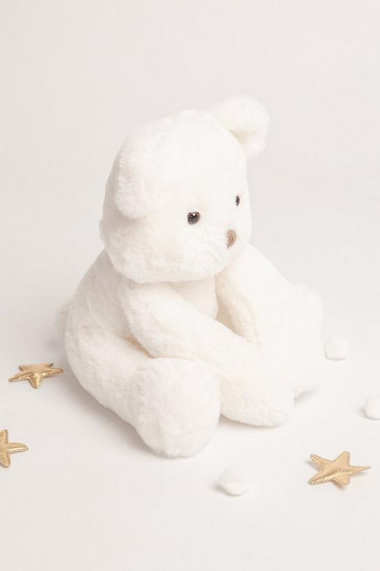 Babbico Gift Boxed Bo The Bear White Soft Toy 3