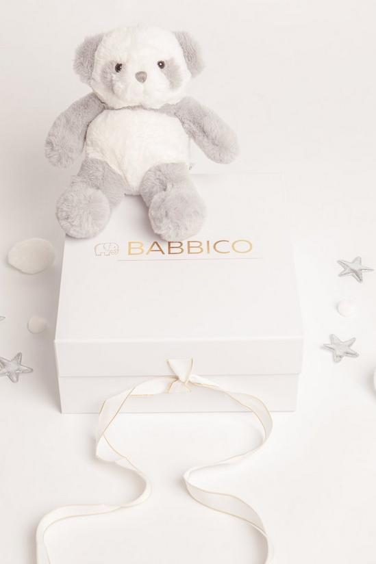 Babbico Parker The Panda Grey & White Soft Toy 1