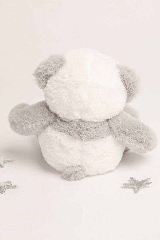 Babbico Parker The Panda Grey & White Soft Toy 4