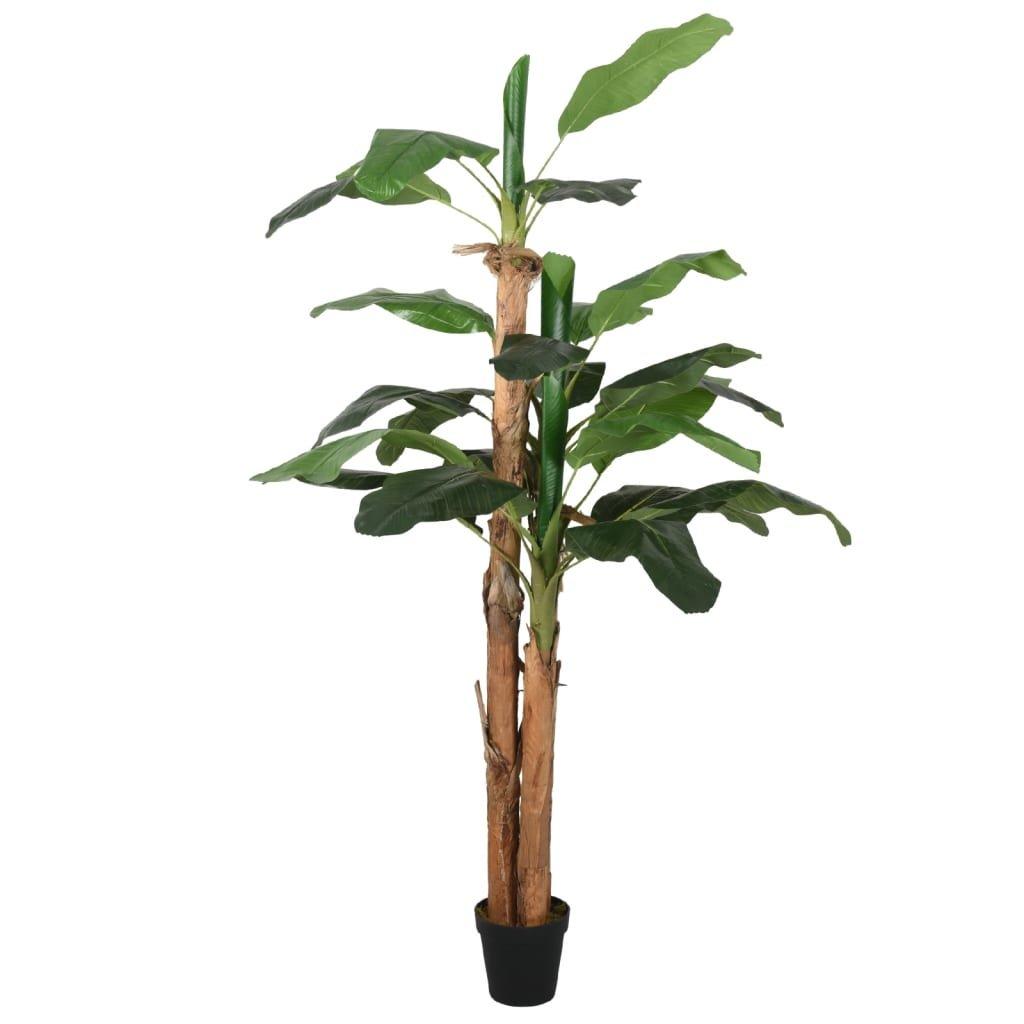 Artificial Banana Tree 22 Leaves 200 cm Green