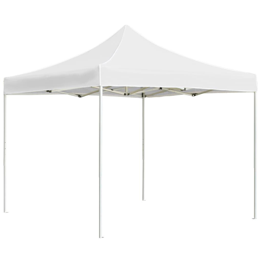 Professional Folding Party Tent Aluminium 3x3 m White