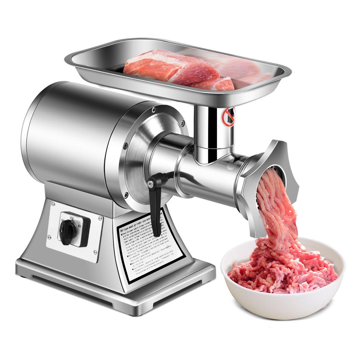 Electric Meat Grinder 3-in-1 Meat Mincer & Sausage Stuffer Maker with 750W Motor