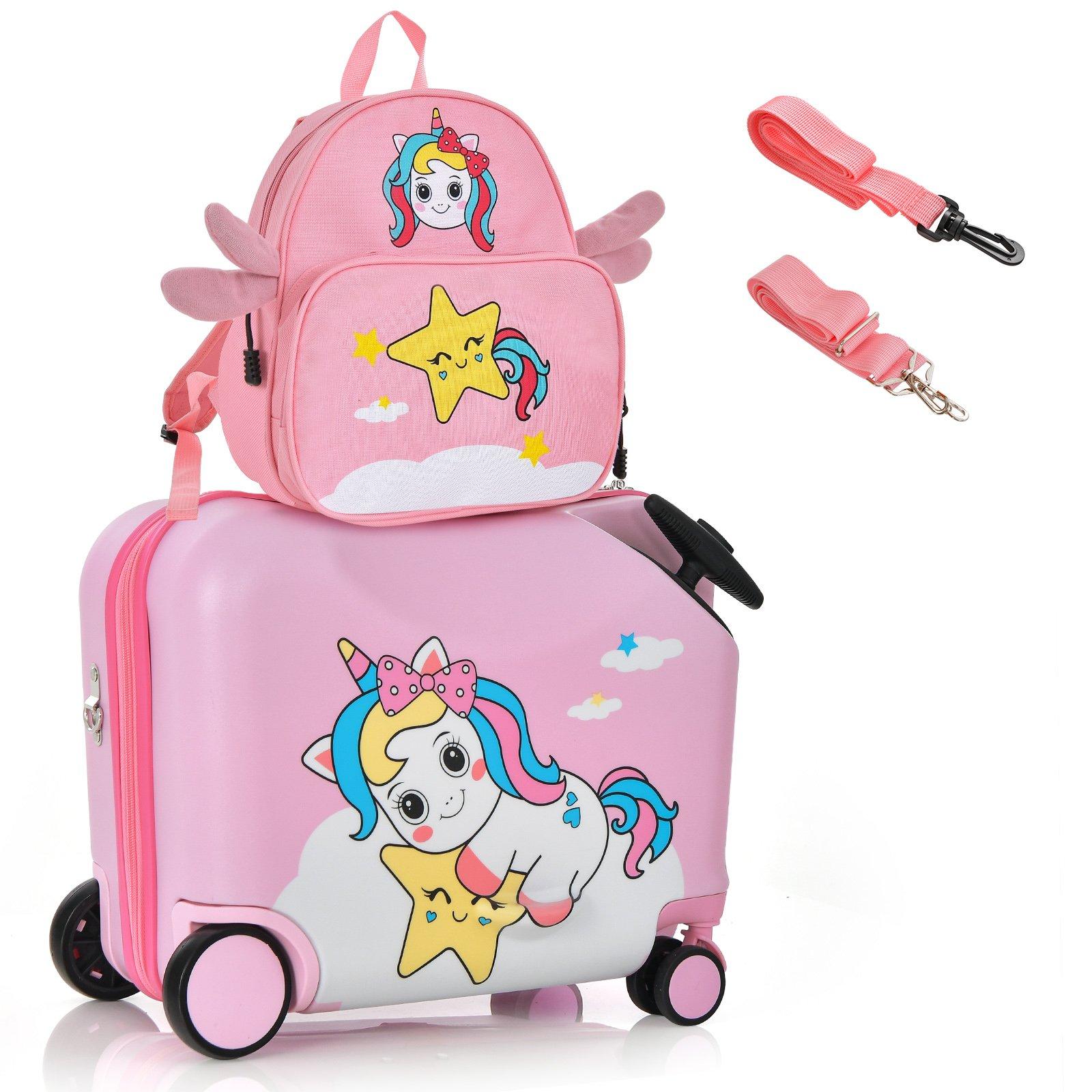 2PC Kids Ride-on Luggage Set 18