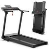 Costway Folding Treadmill Portable Electric Walking Running Machine with LED Touch Screen thumbnail 1