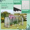 Costway Portable Greenhouse w/Roll-Up Zippered Door Indoor Outdoor Green Hot House thumbnail 5
