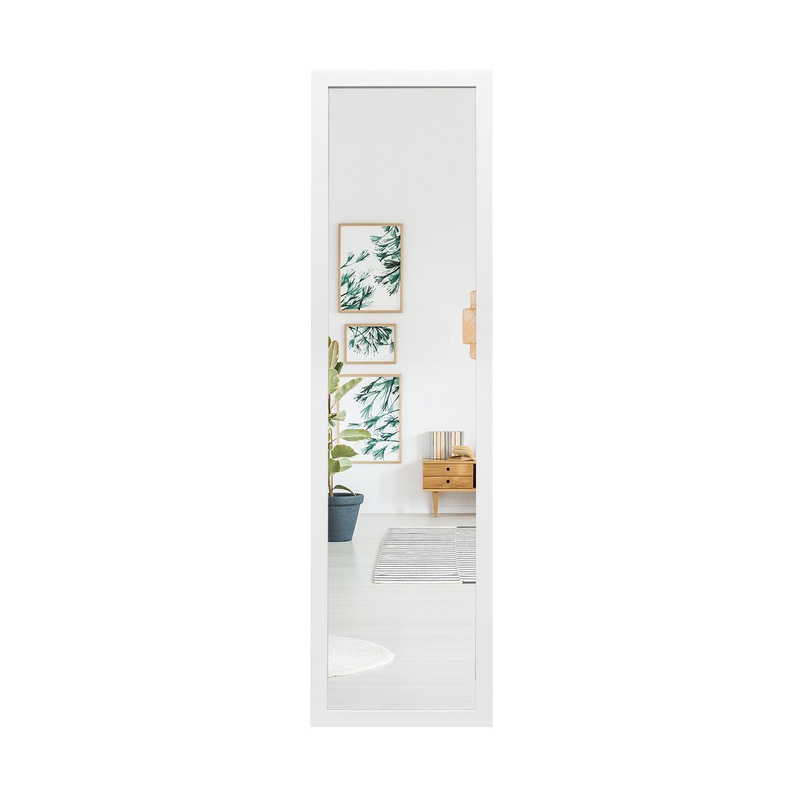 Full Length Over the Door Mirror Bedroom Entryway Wall Hanging Full Body Mirror