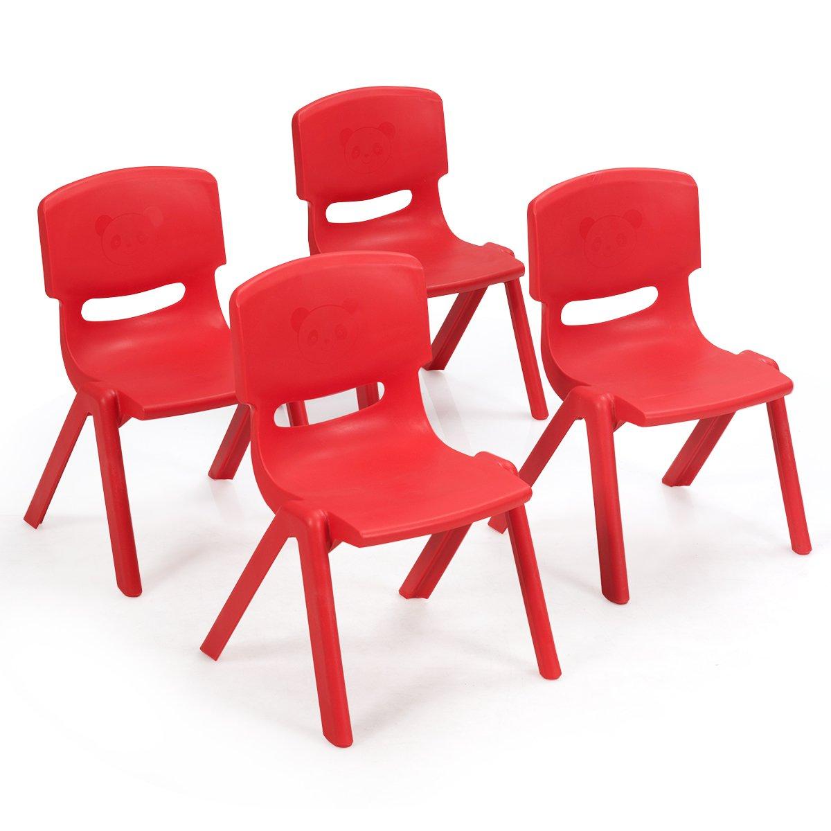Stackable Plastic Kids Chair Children Activity Chair Portable Study Chair