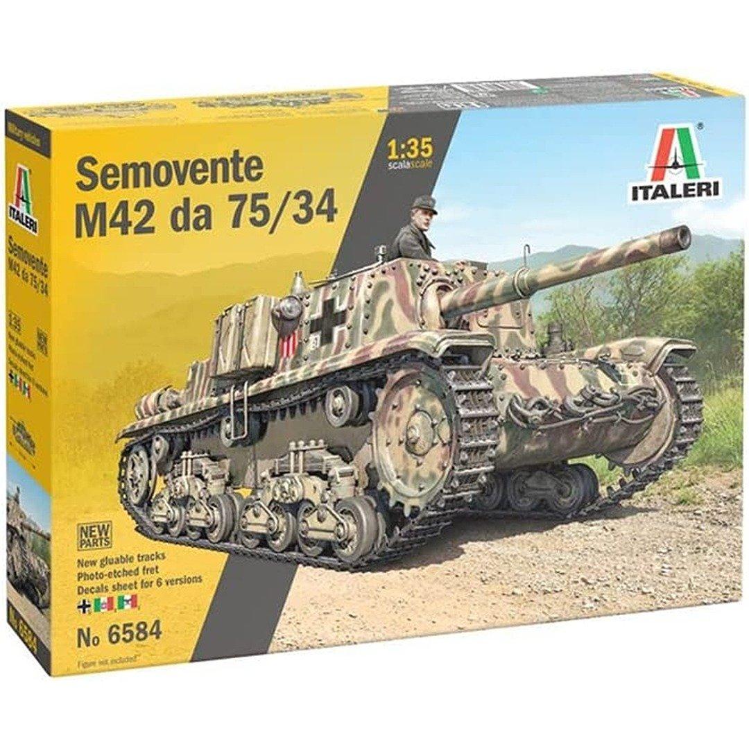 6584 Semovente M42 M75/34 1:35 Model Kit