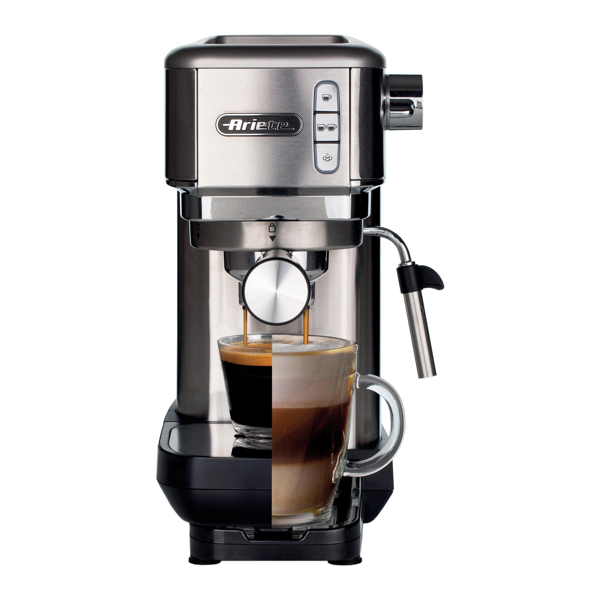 Slim Barista Espresso Coffee Maker Machine & Milk Frother