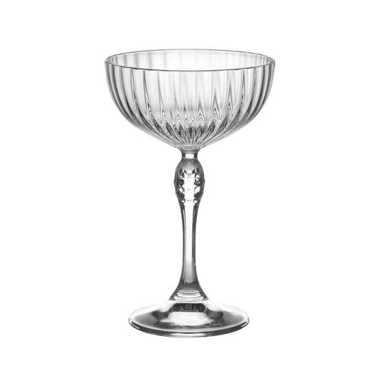 Bormioli Rocco America '20s Champagne Cocktail Saucers - 230ml - Clear - Pack of 6 4
