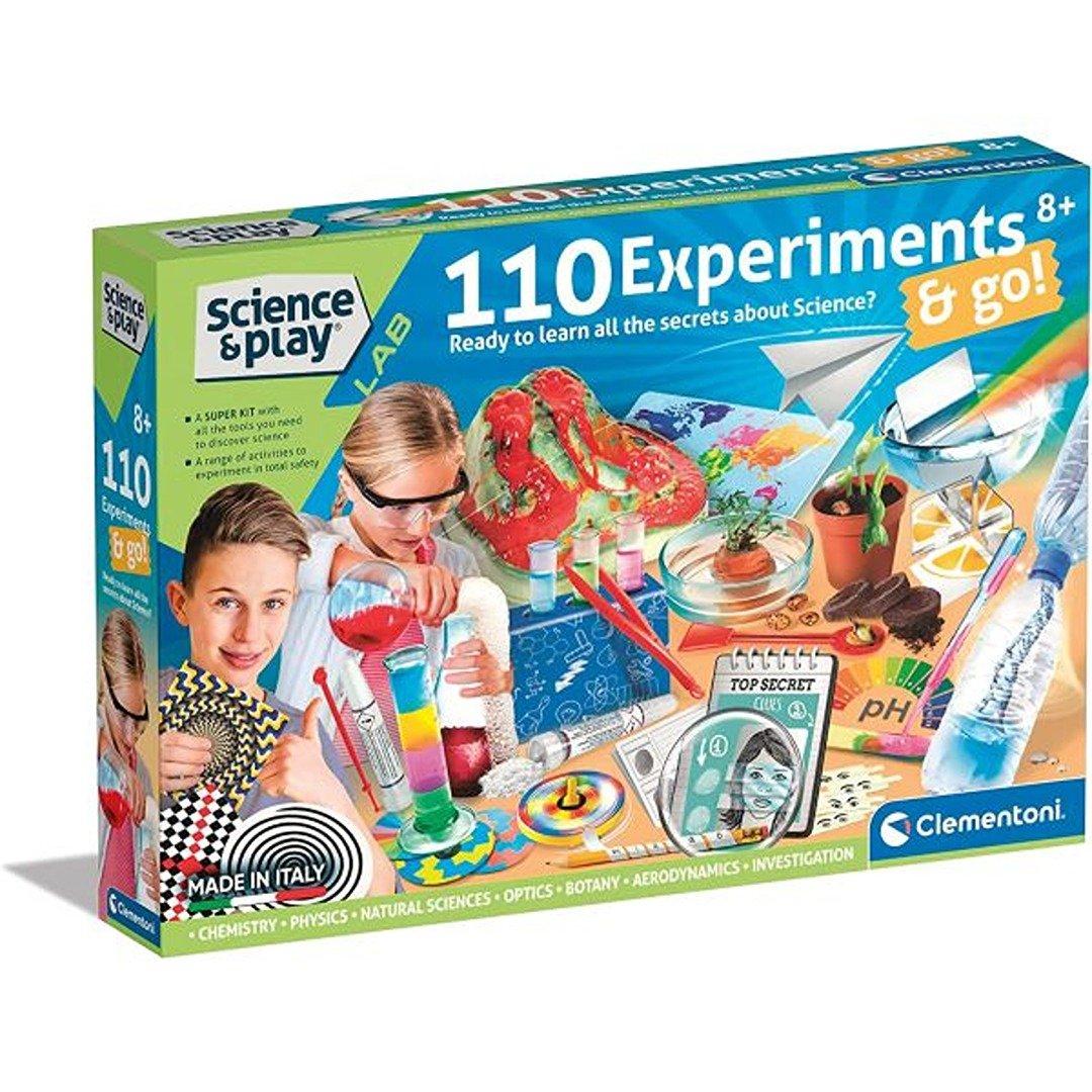 Photos - Board Game Clementoni Science & Play Lab 110 Experiments 