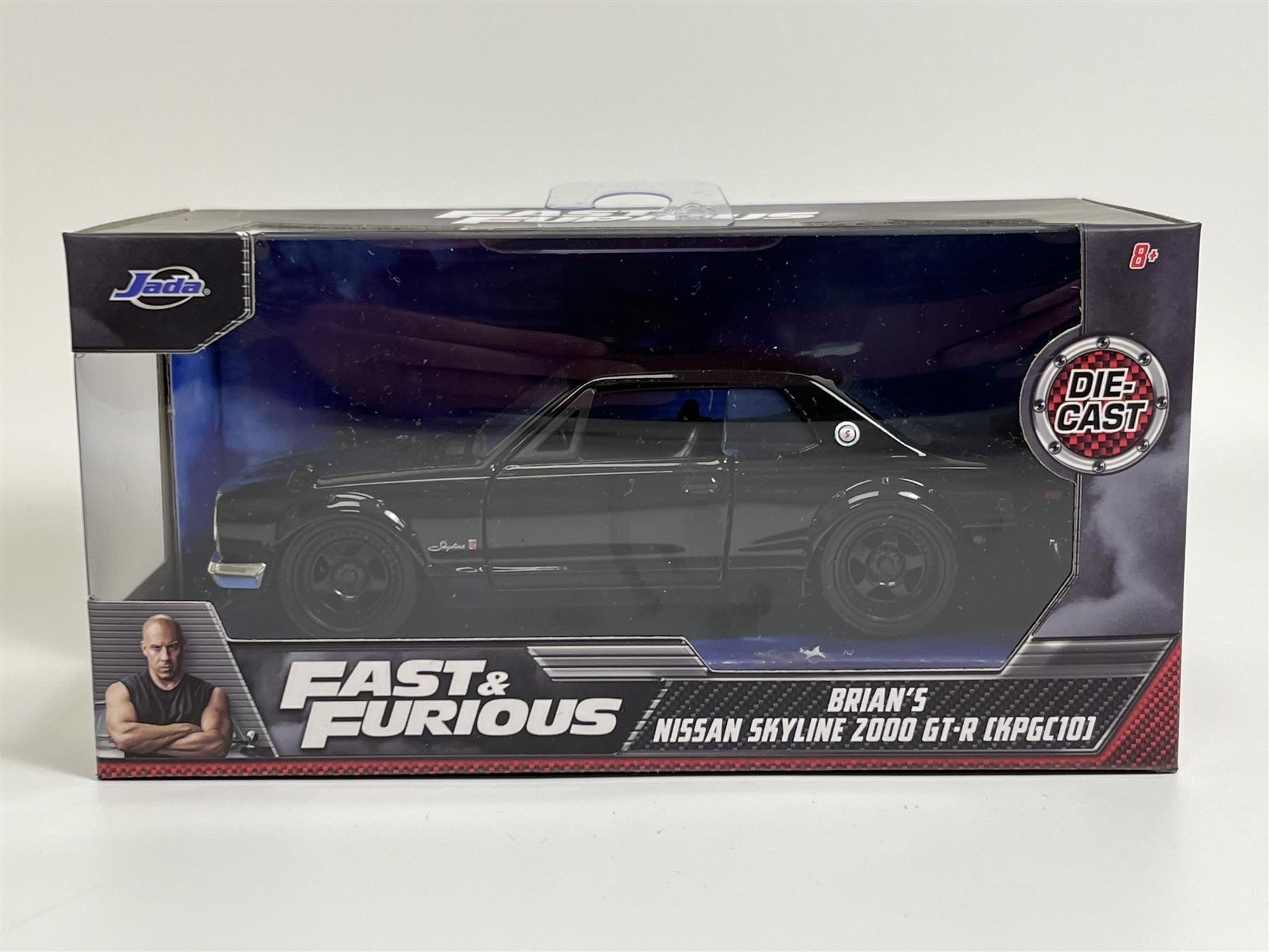 Fast and Furious Brians Nissan Skyline 2000 GT-R 1:32 Scale Jada 99602