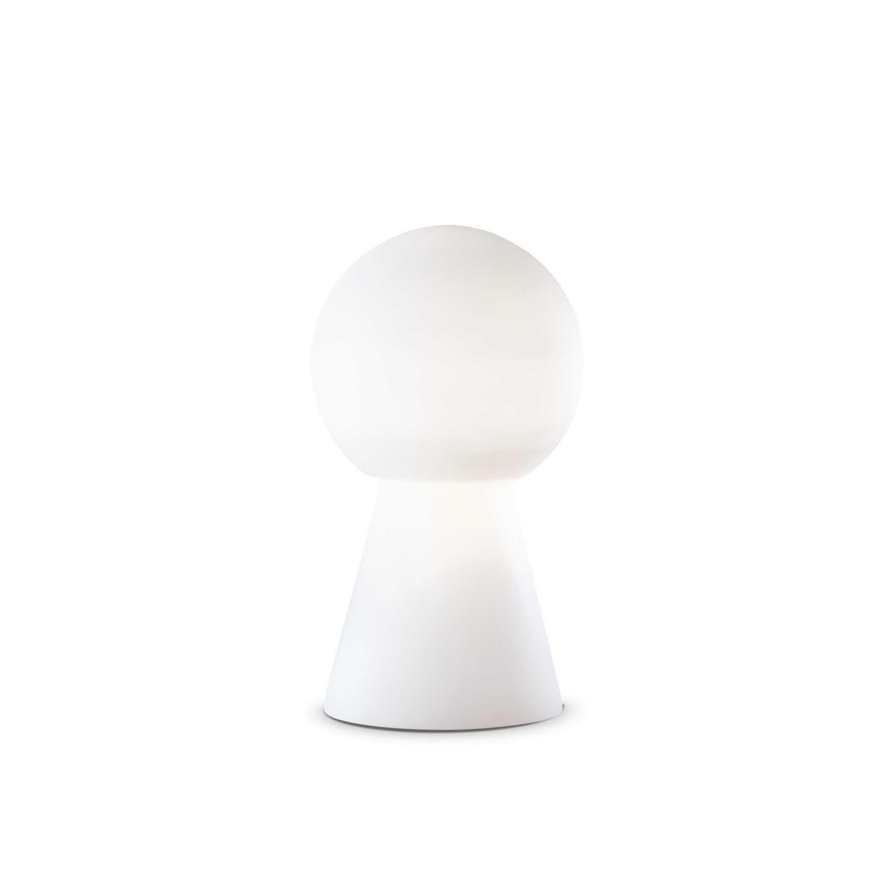 Birillo 1 Light Medium Table Lamp White E27