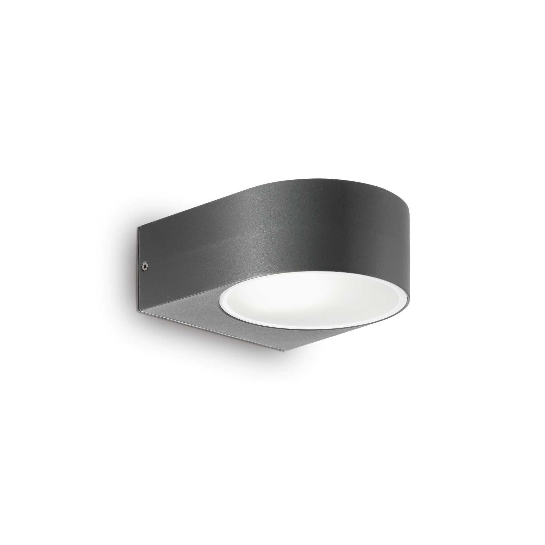 Iko 1 Light Outdoor Up Down Wall Light Anthracite IP55 E27
