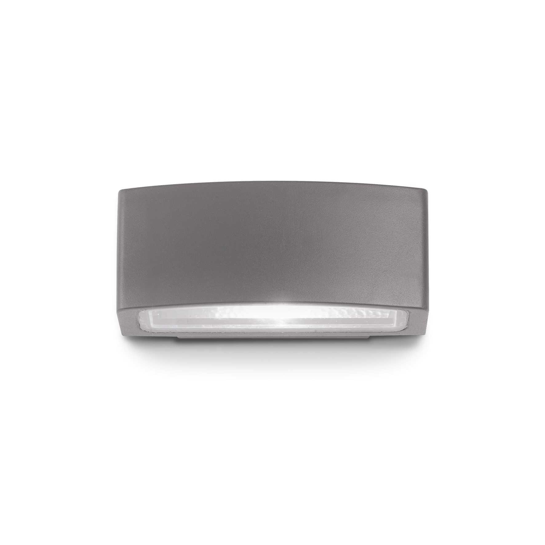 Andromeda 1 Light Outdoor Small Up Down Wall Light Polished Chrome Anthracite IP55 E27