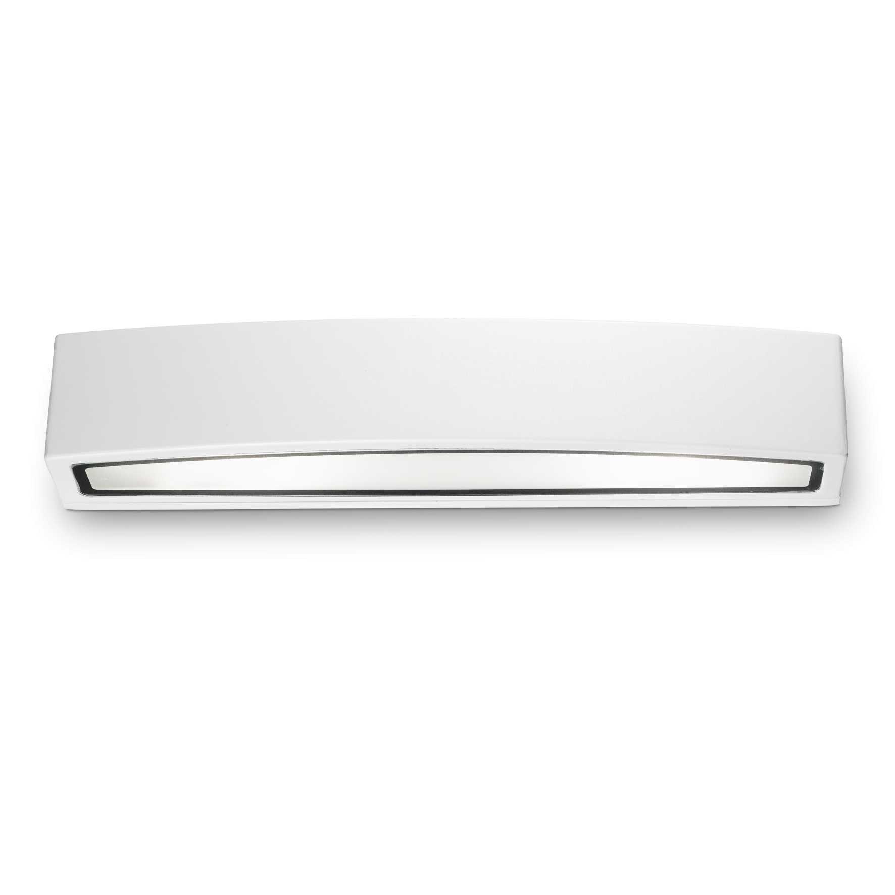 Andromeda 2 Light Outdoor Large Up Down Wall Light White Putty IP54 E27