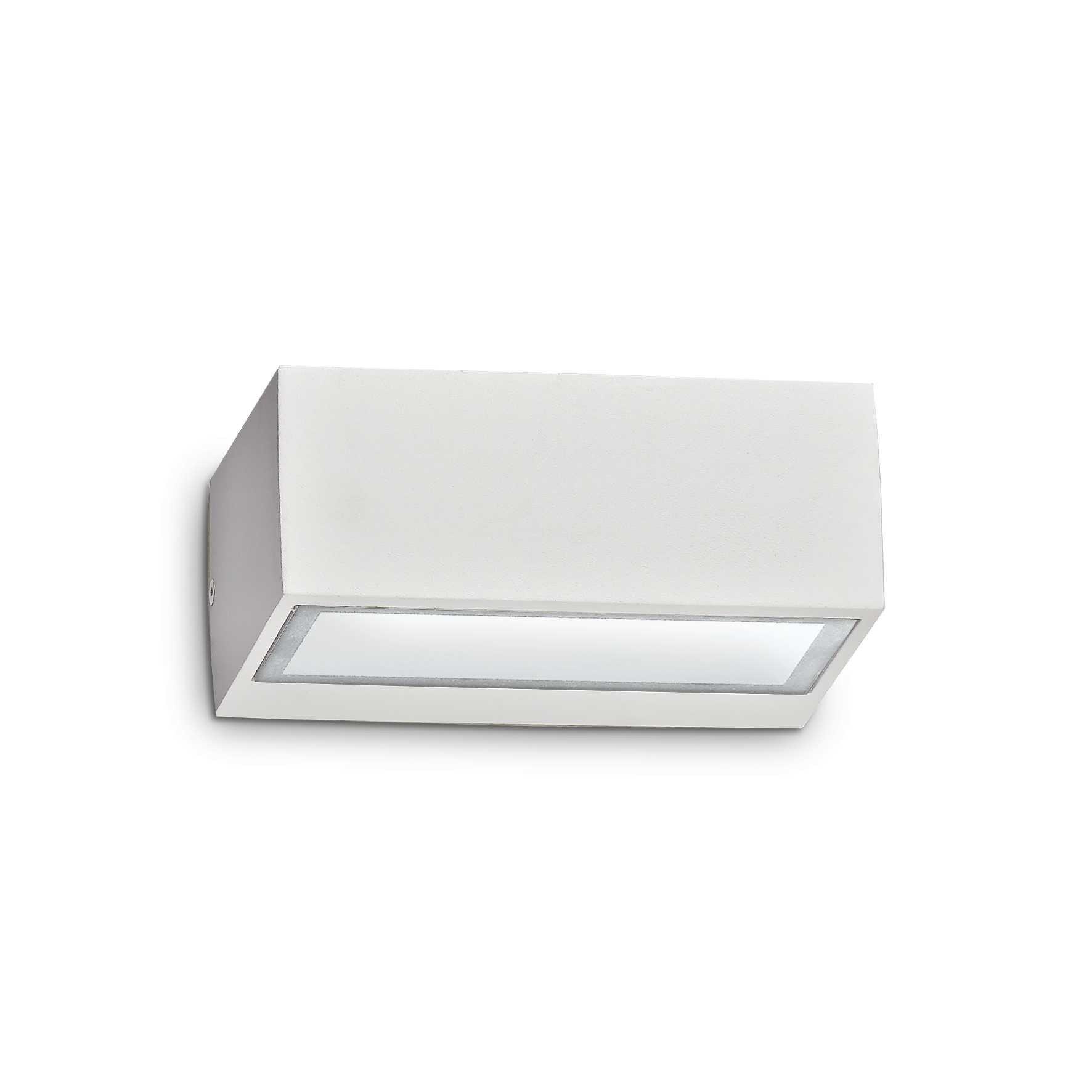 Outdoor Twin Up Down Wall Light White IP44 G9