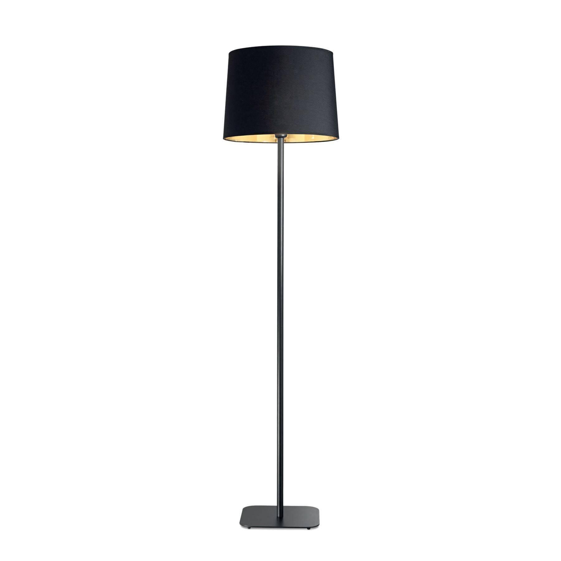 Nordik 1 Light Floor Lamp Black