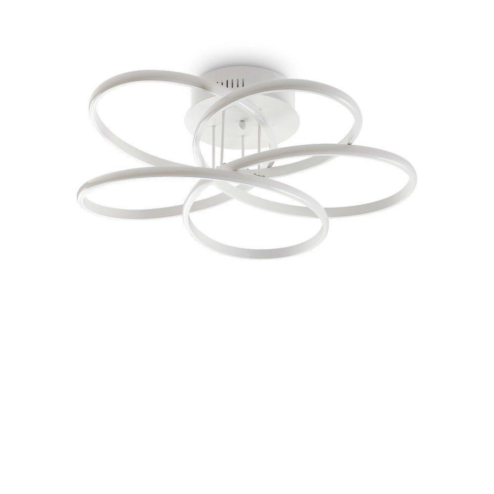 Karol Integrated LED Indoor Flush Ceiling Lamp White 4000K