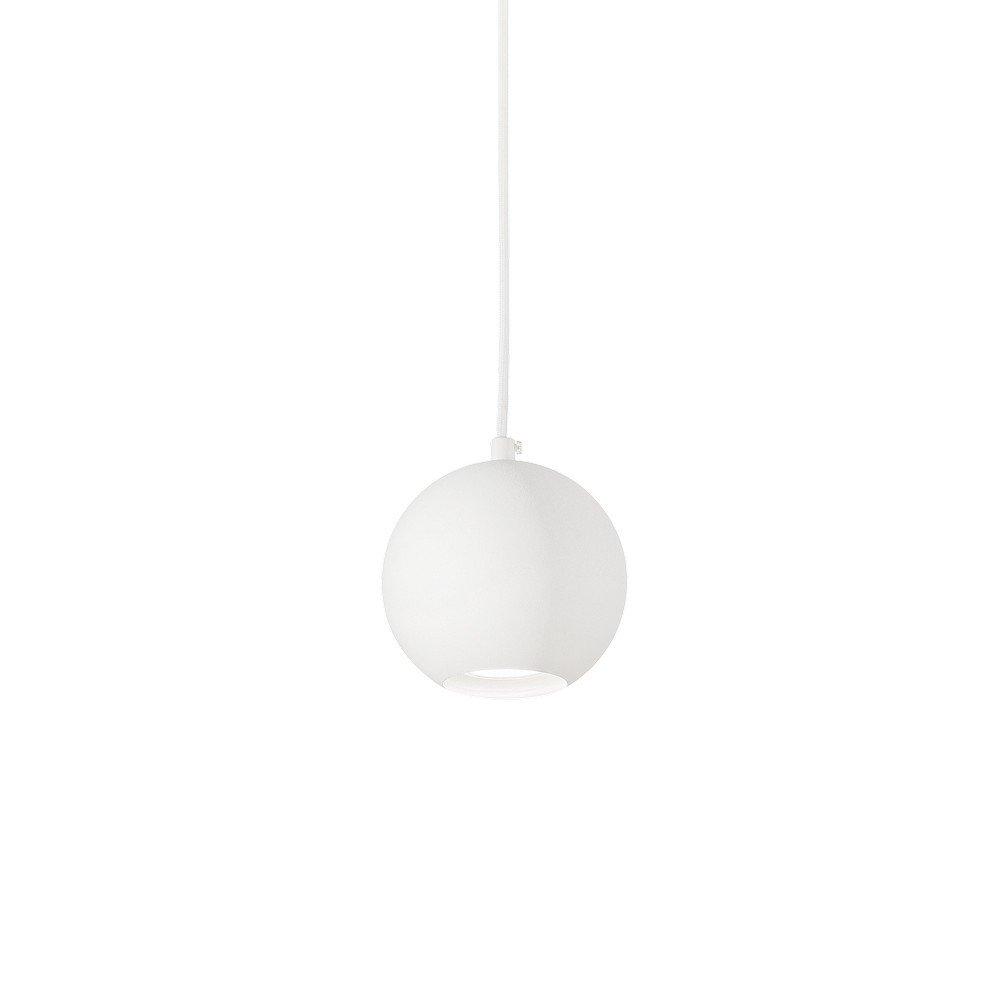 Photos - Floodlight / Street Light Ideal Lux Mr Jack Indoor Globe Ceiling Pendant Lamp 1 Light White GU10 