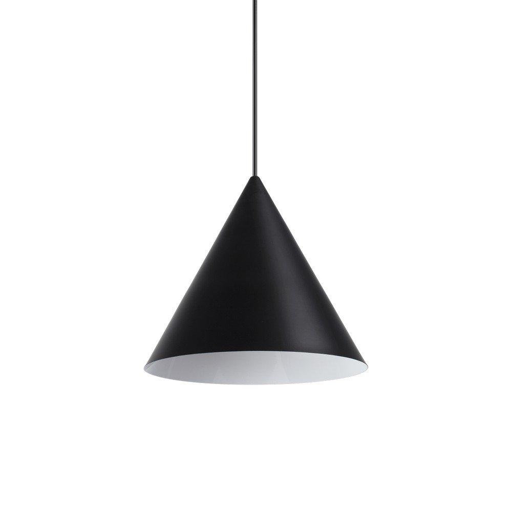 ALine Indoor Dome Ceiling Pendant Lamp 1 Light Black E27