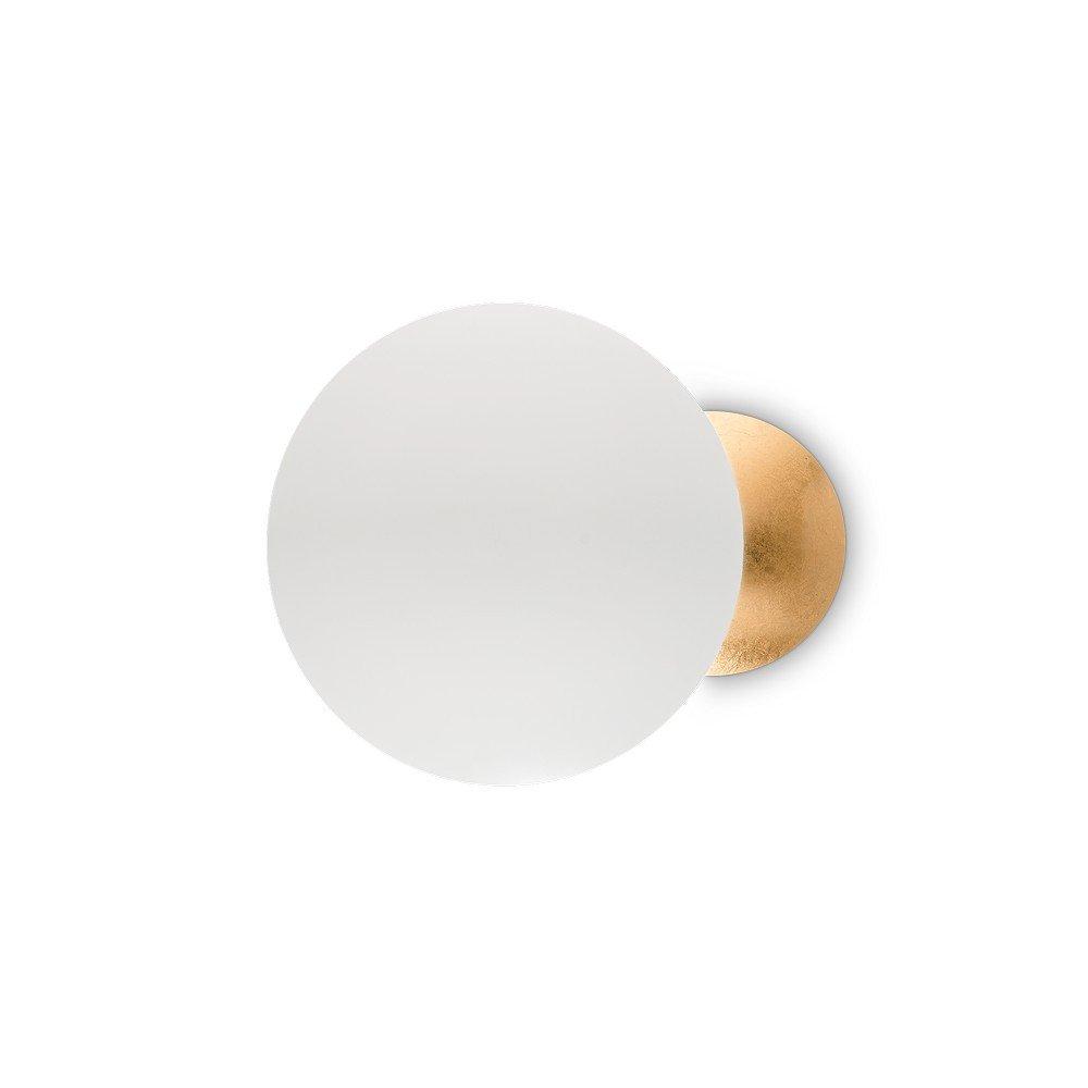 Eclissi LED Decorative Wall Light White Gold 3000K