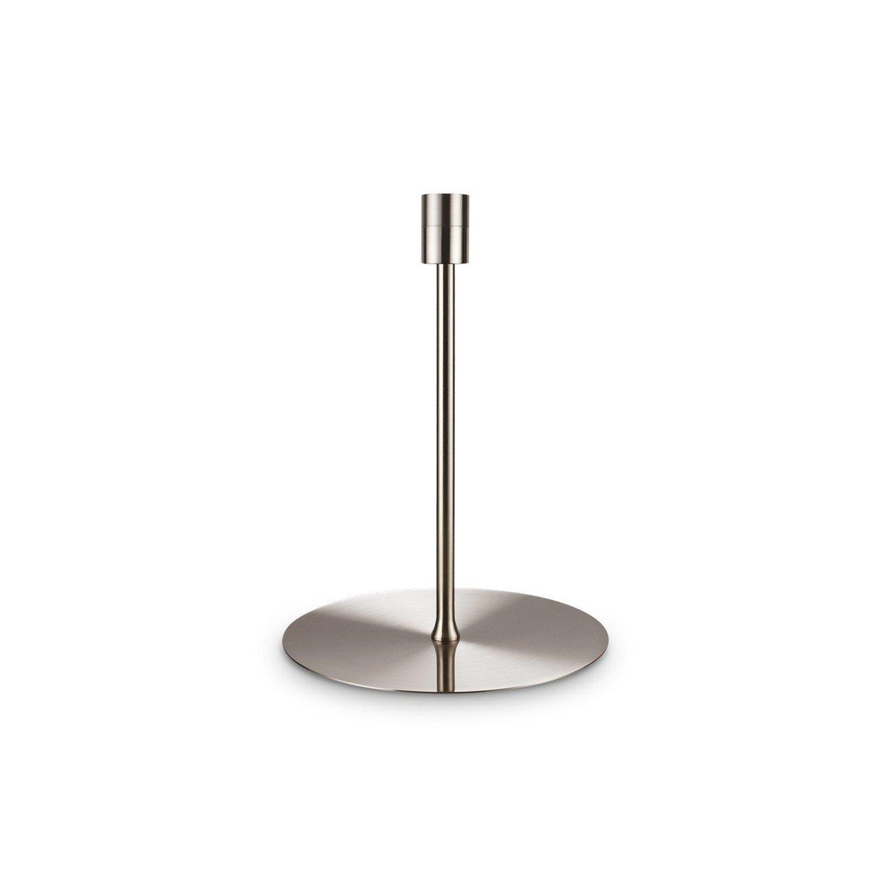 Set Up Tall Table Lamp Base Only Nickel