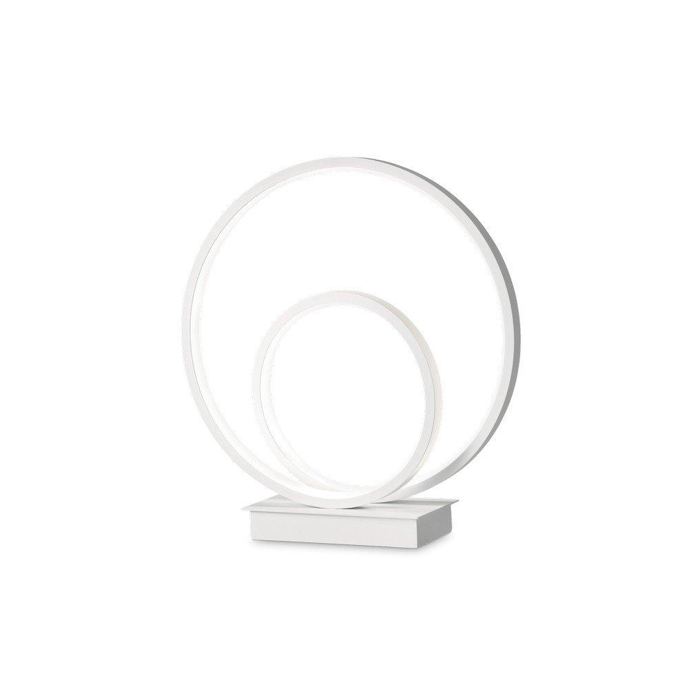 Oz LED Decorative Swirl Integrated LED Table Lamp White 3000K